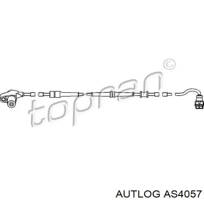 AS4057 Autlog sensor abs delantero