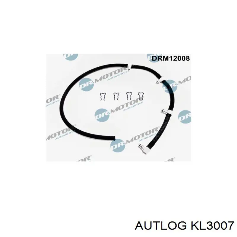 Comprar KL3007 Autlog Tubería de retorno de combustible de los inyectores