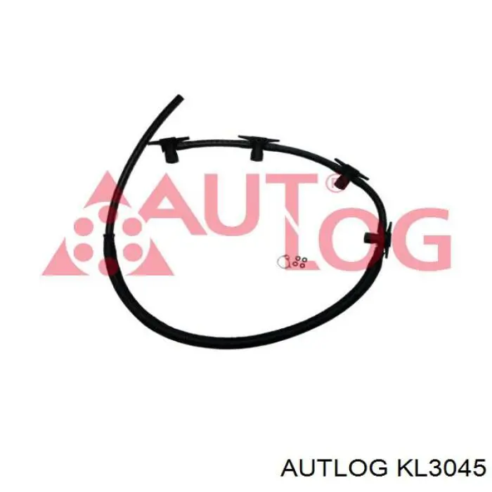 KL3045 Autlog Tubo flexible, combustible de fuga 