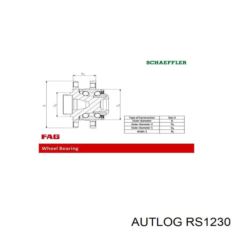 Cubo de rueda trasero Jaguar X-type CF1