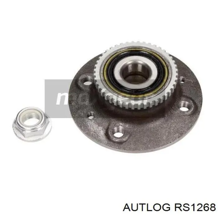 Cubo de rueda trasero 8660002000 Renault (RVI)