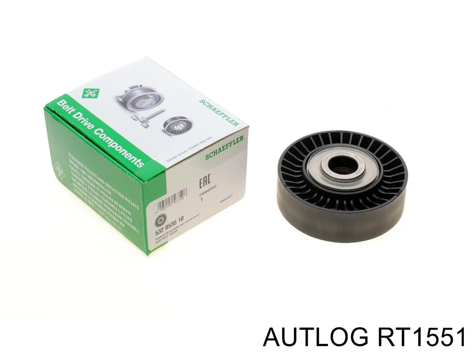 VKMCV58002 SKF Polea guía correa poli V