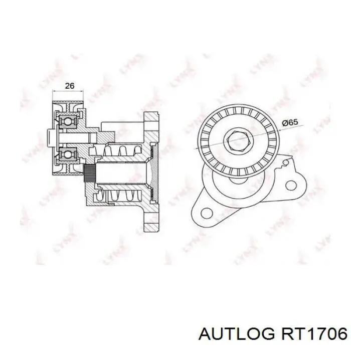 Rodillo tensor correa poli V Profit 10143672 precio, desde 12,34 EUR