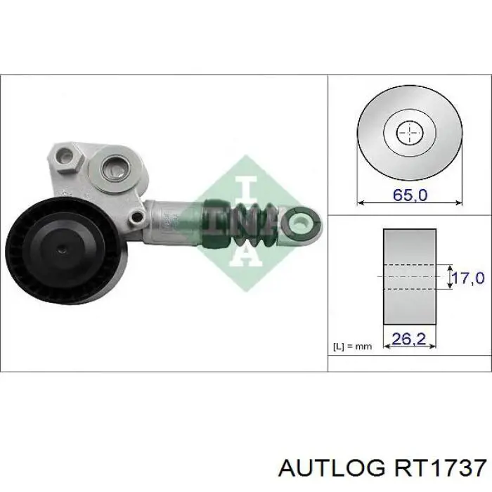 1226353 Kraft rodillo, correa trapecial poli v