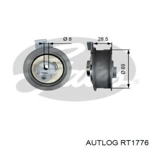 Tensor correa distribución T43242 Gates