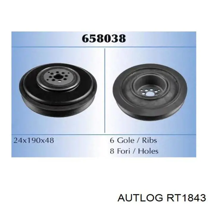 Polea de cigüeñal 059105251EG VAG