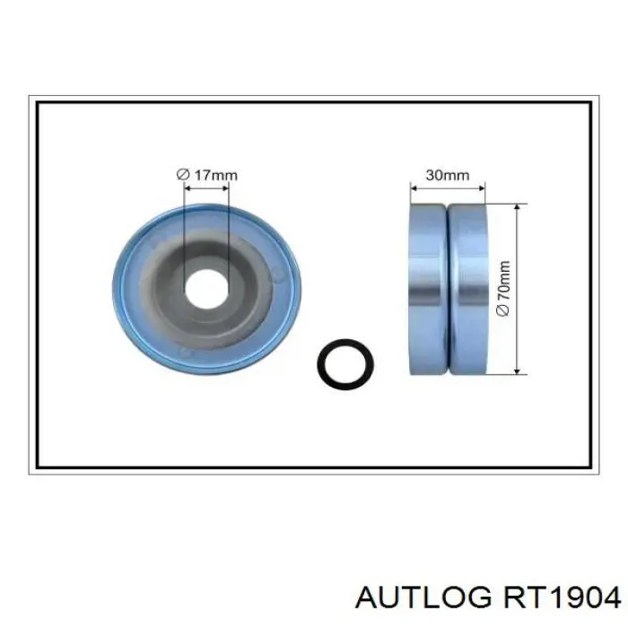 RT1904 Autlog tensor de correa, correa poli v