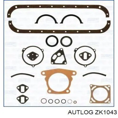 Juego de correas dentadas Autlog ZK1043 precio, desde 100,93 EUR