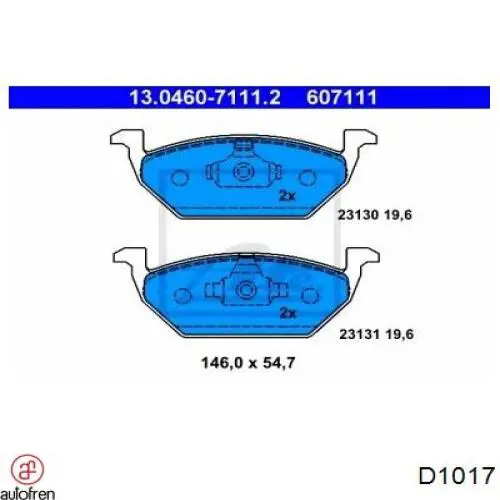Kit de reparación, cilindro de freno principal Autofren D1017 precio, desde 7,92 EUR