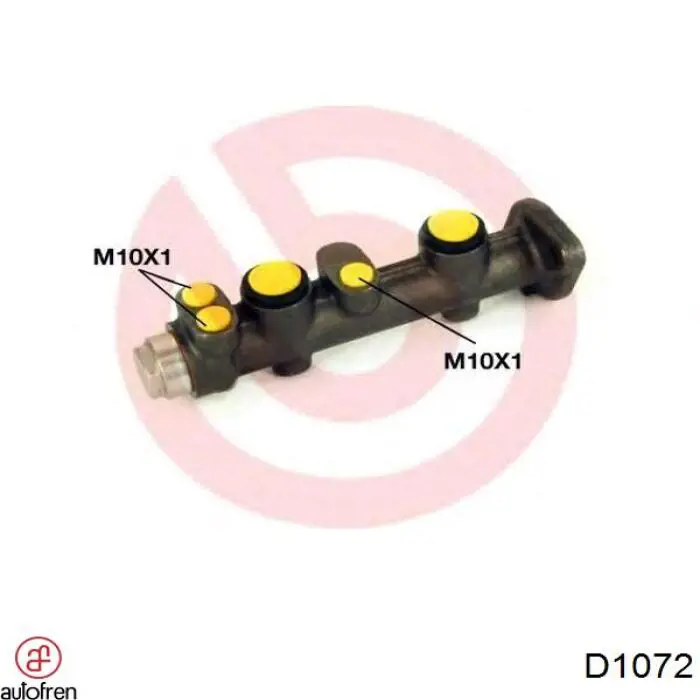 D1072 Autofren Juego de reparación cilindro de freno principal