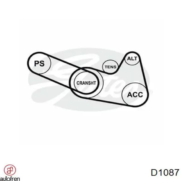 Comprar D1087 Autofren Kit de reparación cilindro de freno principal