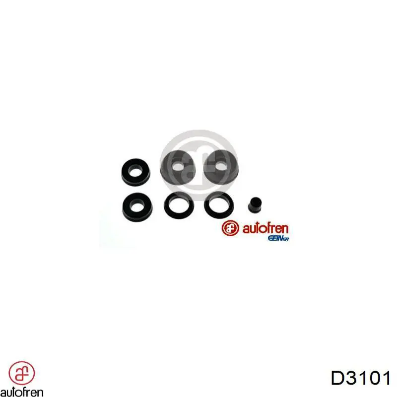 Juego de reparación de cilindro de freno trasero D3101 Autofren
