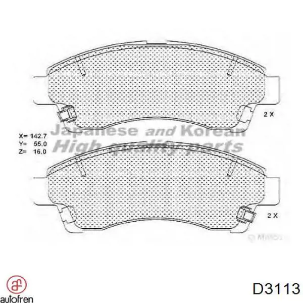 D3113 Autofren