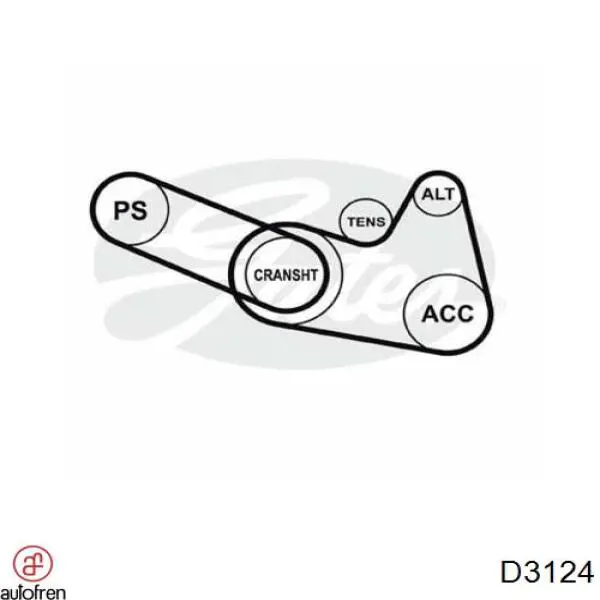 Comprar D3124 Autofren Juego de reparación de cilindro de freno trasero