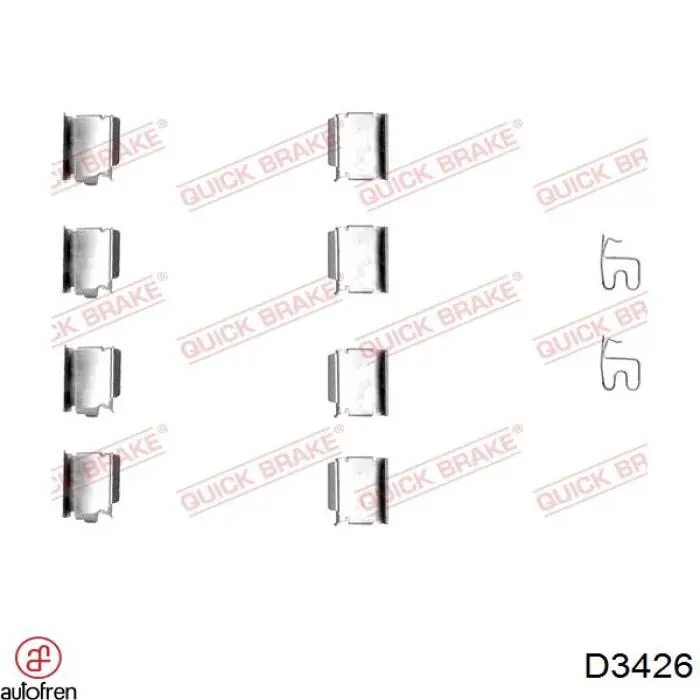 Comprar D3426 Autofren Kit de reparación del cilindro receptor de embrague