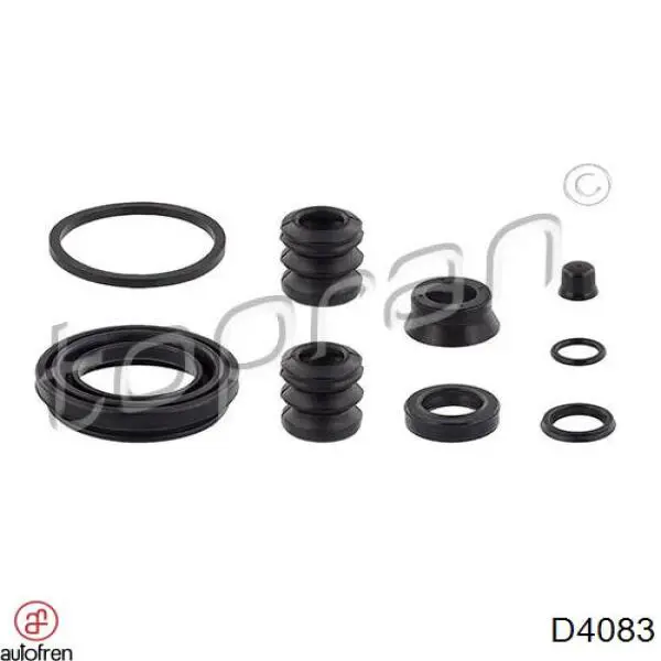 Comprar D4083 Autofren Juego de reparación, pinza de freno trasero