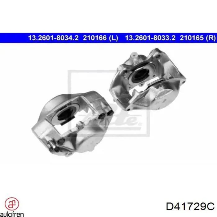 D41729C Autofren pinza de freno trasero derecho