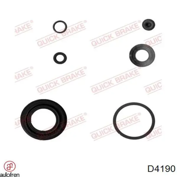 Kit de reparación de pinzas de freno trasero 234024MSG MSG
