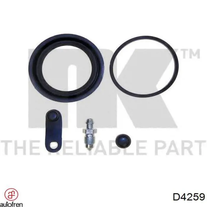 Kit de reparación, pinza de freno delantero Autofren D4259 precio, desde 9,30 EUR