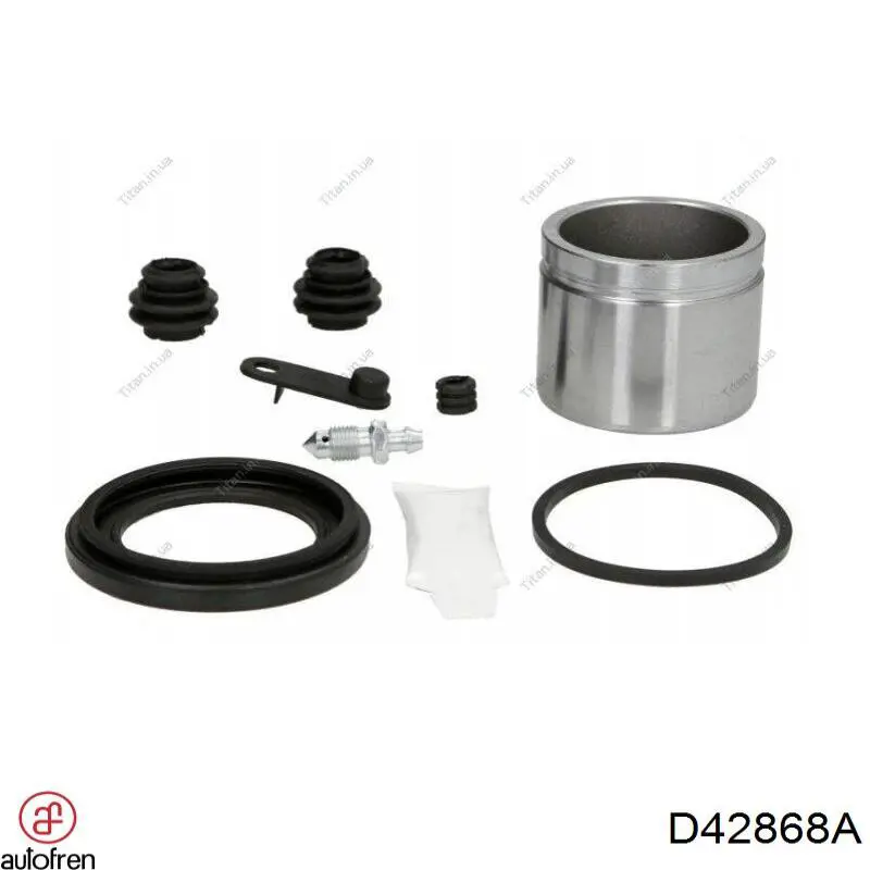 D42868A Autofren conjunto de muelles almohadilla discos delanteros