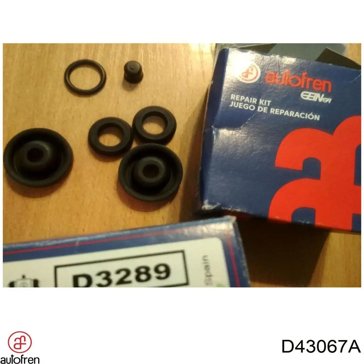 D43067A Autofren juego de reparación, pastillas de frenos