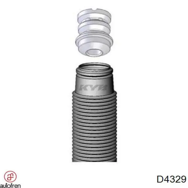 Comprar D4329 Autofren Juego de reparación, pinza de freno trasero