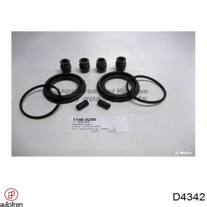 Comprar D4342 Autofren Kit de reparación de pinzas de freno