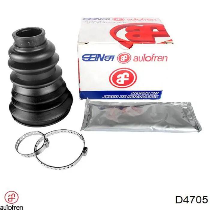 Comprar D4705 Autofren Juego de reparación, pinza de freno trasero