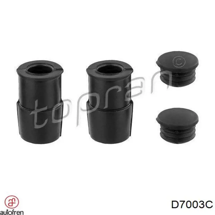 Juego de reparación, pinza de freno delantero Volvo V40 525, 526