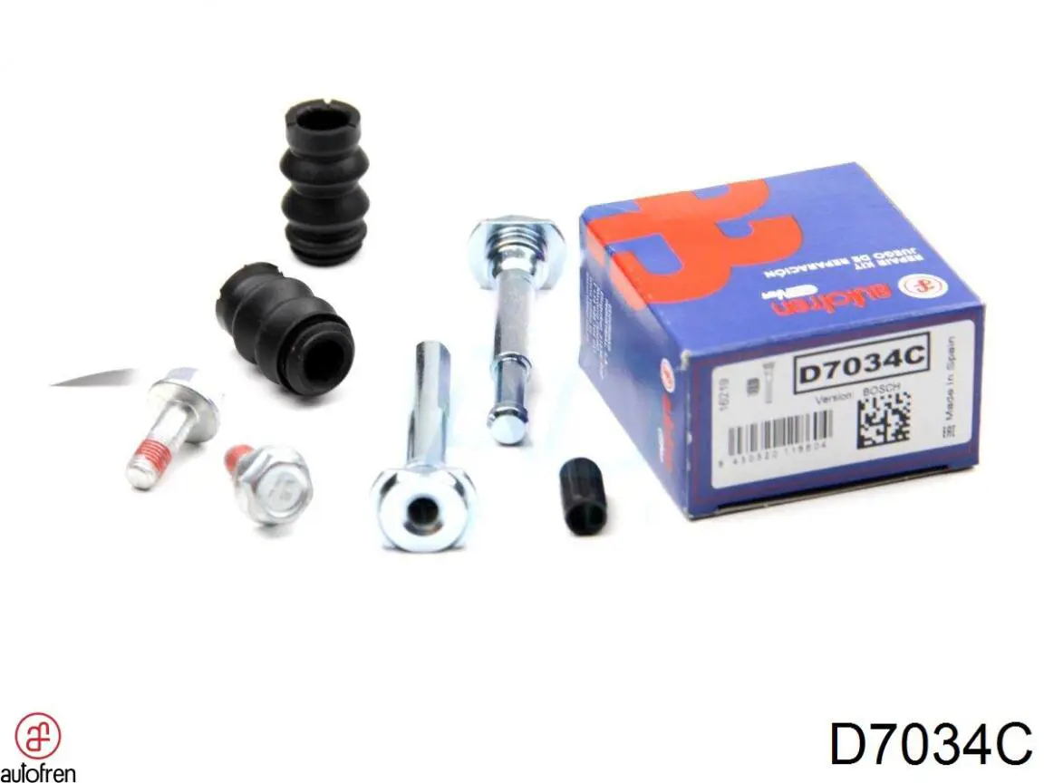 Juego de reparación, pinza de freno delantero Citroen C3 2 A51