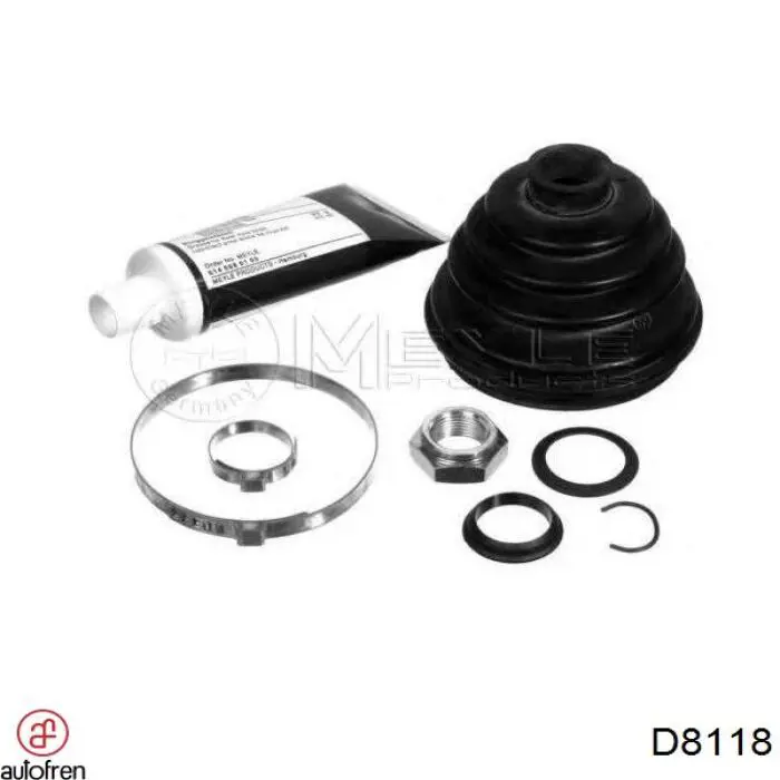 Fuelle semieje delantero exterior Autofren D8118