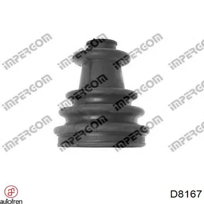 Fuelle de palier delantero exterior 01761 Metalcaucho