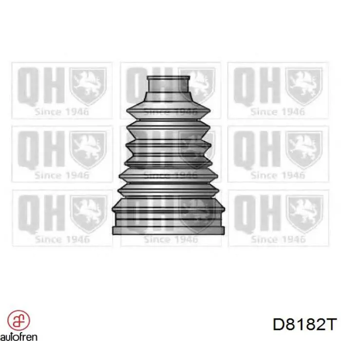 D8182T Autofren fuelle, árbol de transmisión delantero exterior