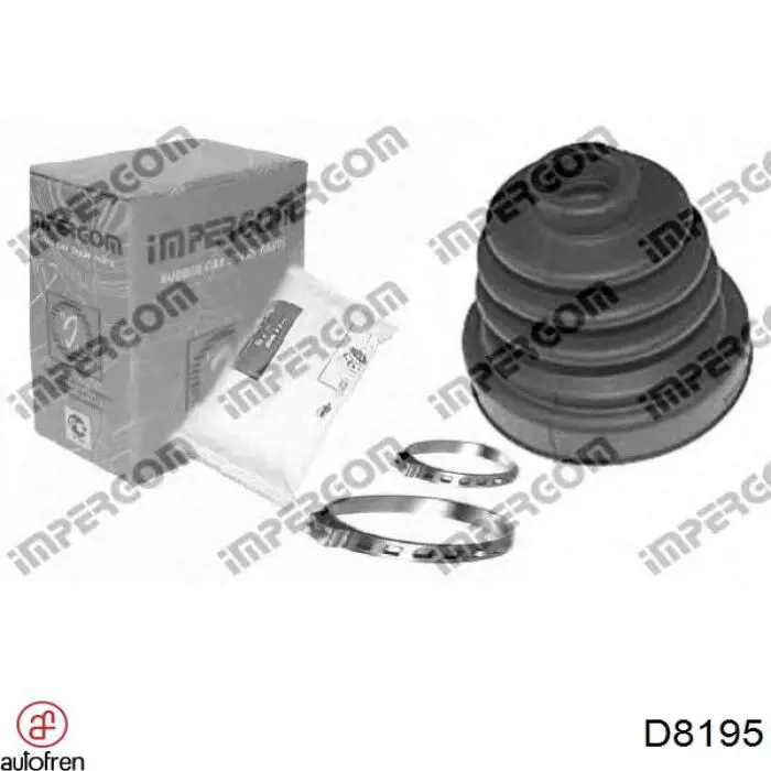 Fuelle de semieje delantero interior 0443805150 Toyota