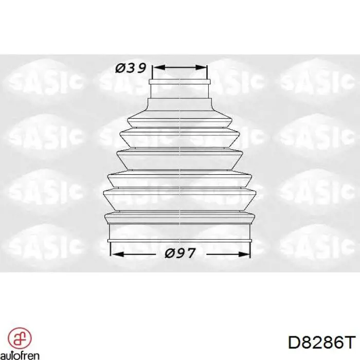 Fuelle, palier delantero exterior Peugeot/Citroen 329334 precio, desde 11,74 EUR