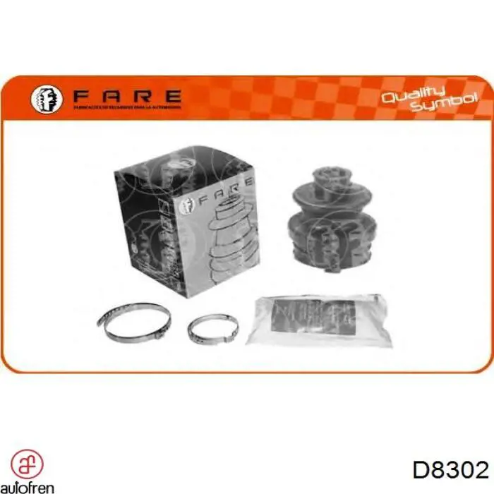 Comprar D8302 Autofren Fuelle interior de junta homocinética del semieje trasero