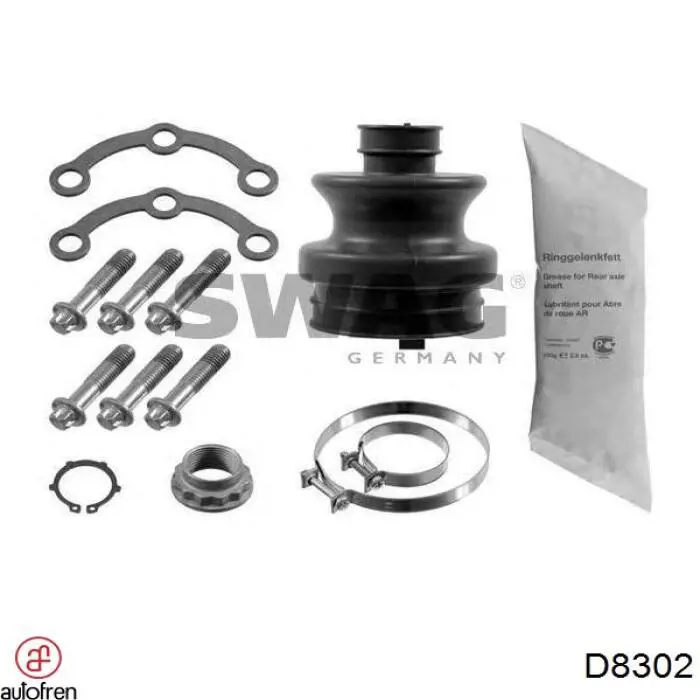 D8302 Autofren fuelle, árbol de transmisión trasero interior