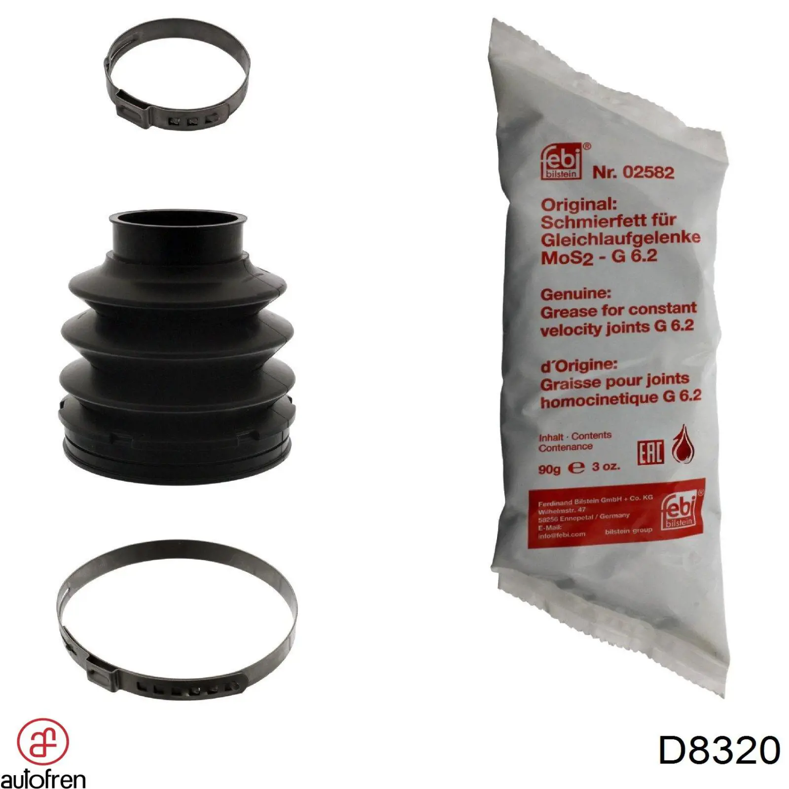 Fuelle interior de junta homocinética del semieje trasero GKN-Spidan 37034 precio, desde 19,60 EUR