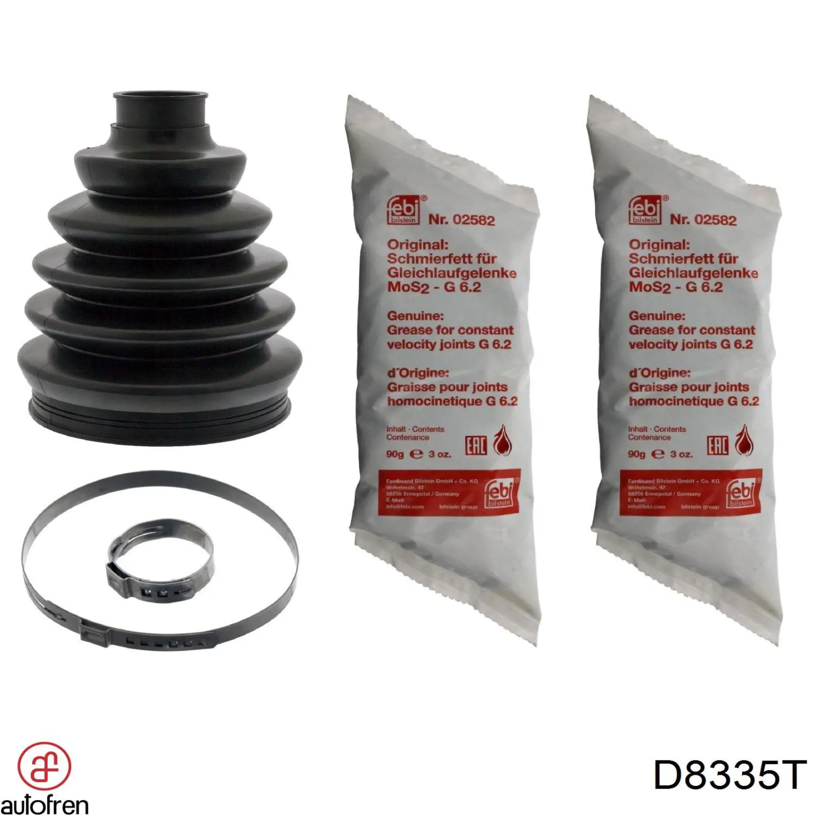 Fuelle semieje delantero exterior Ford 4602347