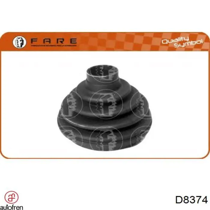 D8374 Autofren fuelle, árbol de transmisión delantero exterior