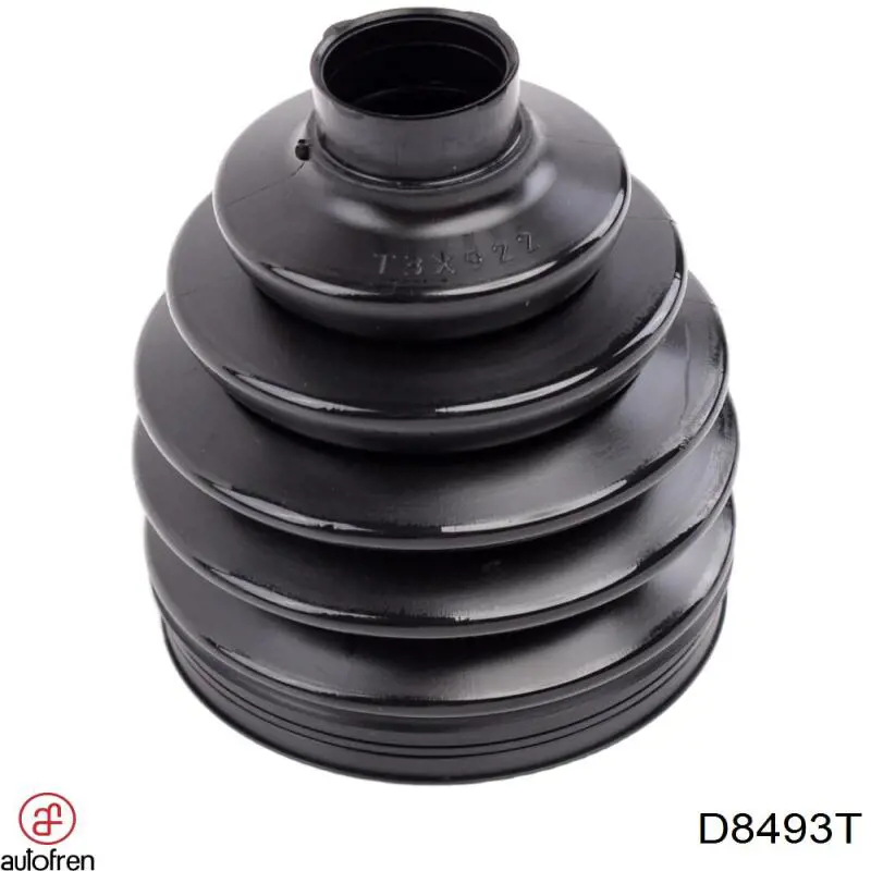 Fuelle interior de junta homocinética del semieje trasero 37034 GKN-Spidan