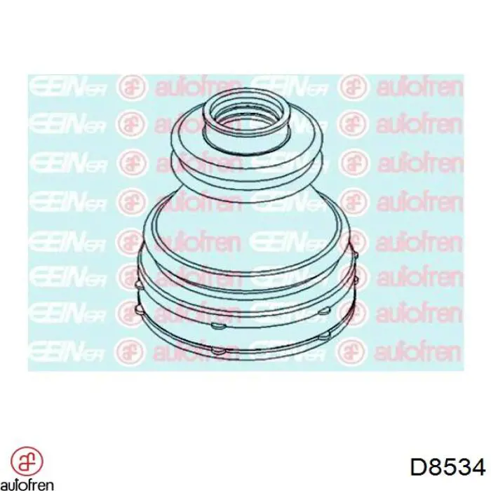 Fuelle transmisión delantero exterior Autofren D8534 precio, desde 6,27 EUR
