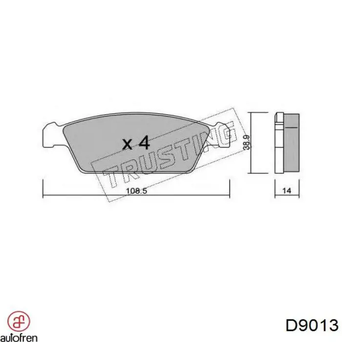 Fuelle dirección 406675 Peugeot/Citroen