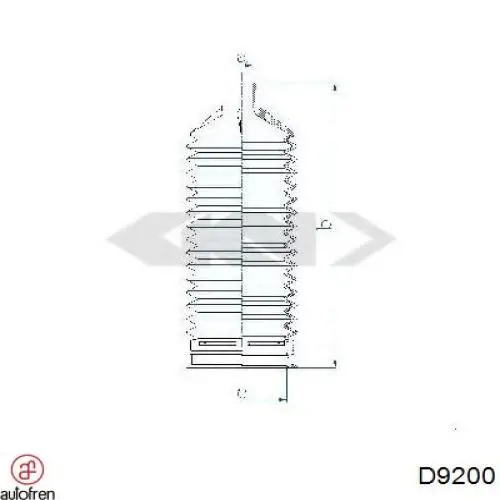 Guardapolvo de dirección Autofren D9200 precio, desde 5,63 EUR