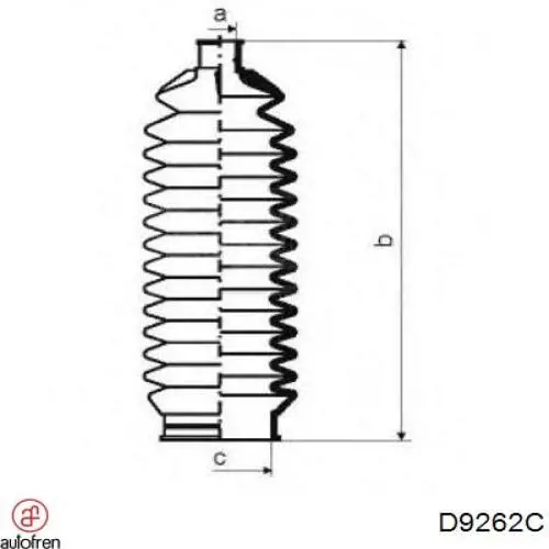 D9262C Autofren fuelle, dirección