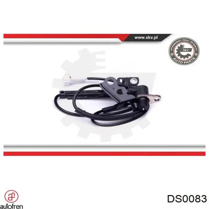 DS0083 Autofren sensor abs delantero derecho