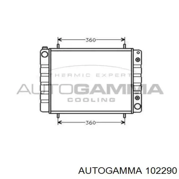Comprar BTP1823S Land Rover Radiador de auto