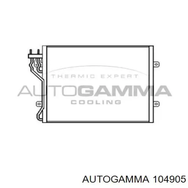 Radiador de aire acondicionado para Jeep Cherokee II XJ