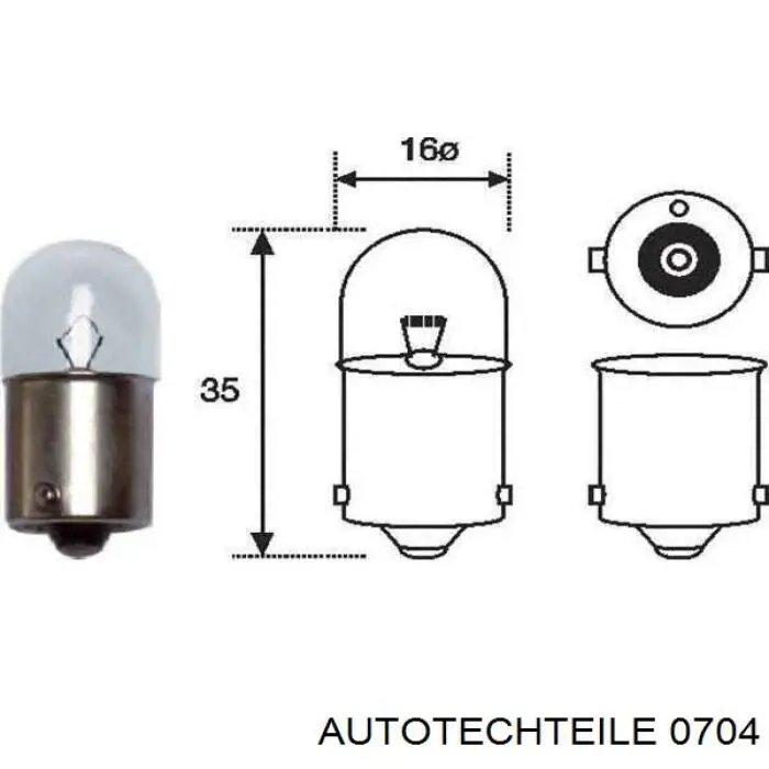 0704 Autotechteile tornillo, soporte inyector