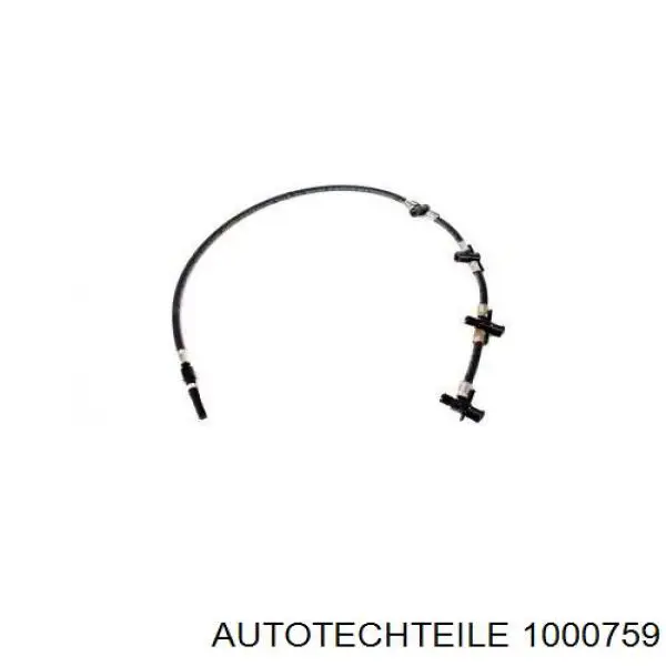 100 0759 Autotechteile tubo de combustible atras de las boquillas